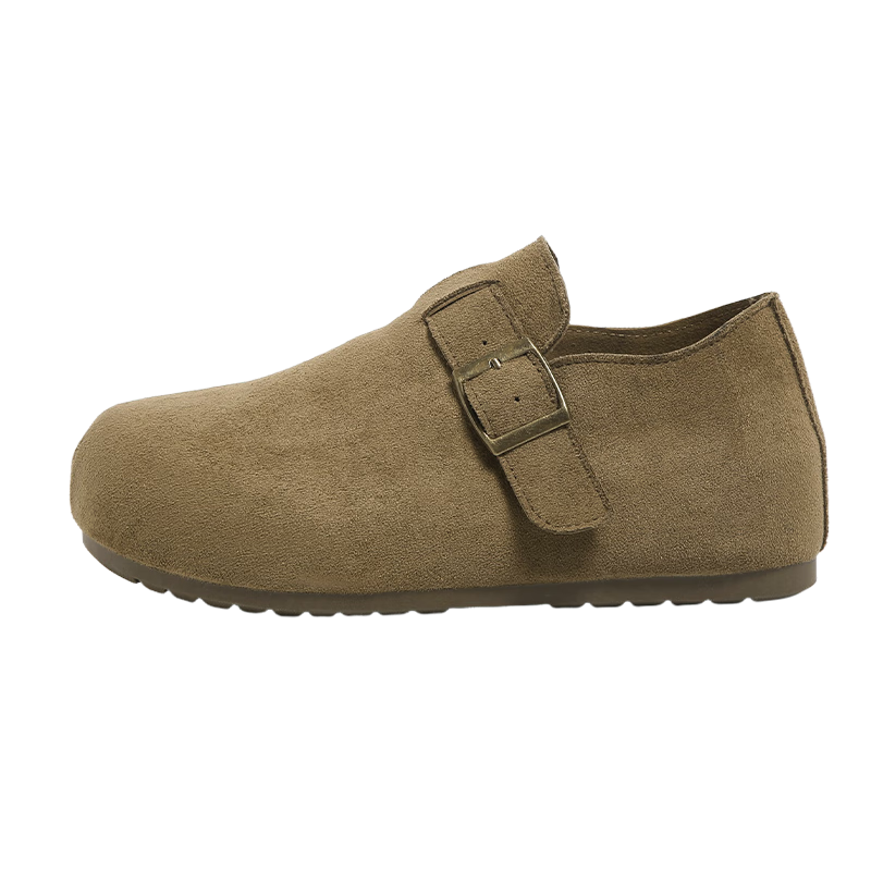 Global Full-Coverage Thick-Soled Birkenstock Women's 2026 New Style Height-Increasing Bean Casual Soft Sole Sneakers
