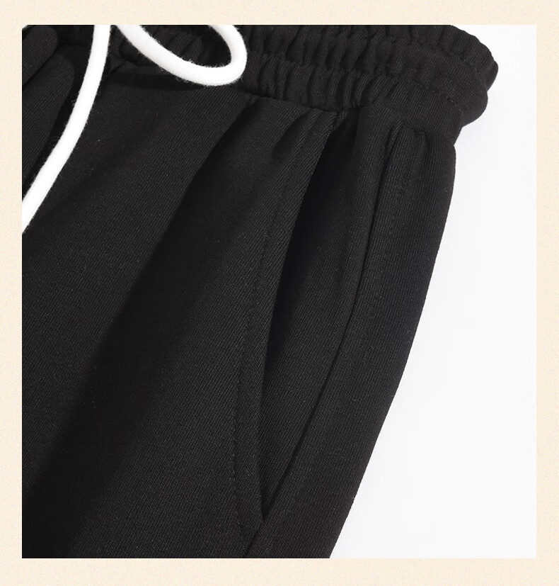 Huili Women's Casual Pants, 2026 New Spring And Summer Thin Loose-Fitting Sweatpants, High-Waisted Slimming Straight-Leg Pants, Loose-Fit Joggers 4