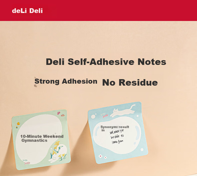 Deli Birthday Gift Guardian Sweetheart Message Clip Memo Set TX204 Random Delivery 1