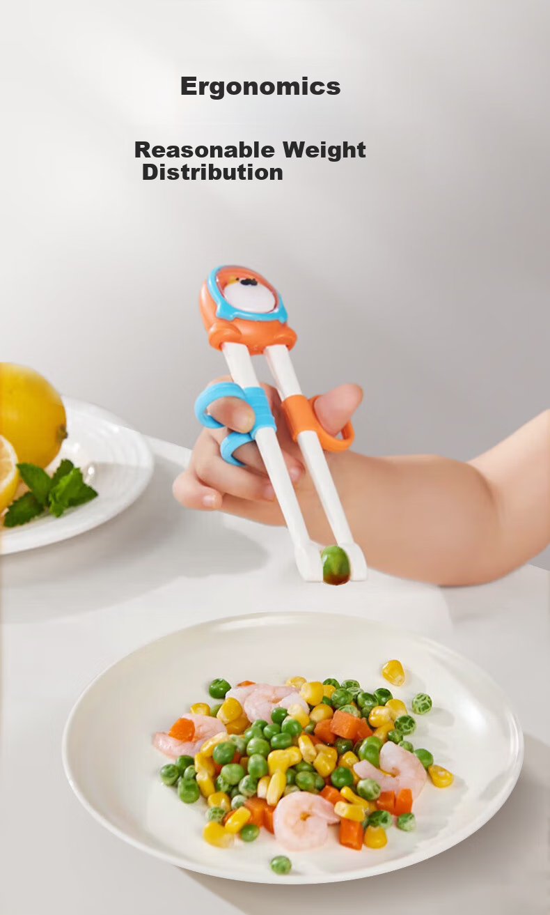 Baoshi Children's Chopsticks And Spoon Set with Portable Box, School Utensils Storage Case for Elementary Students, Three-Piece Set for Takeaway And Office Use 5