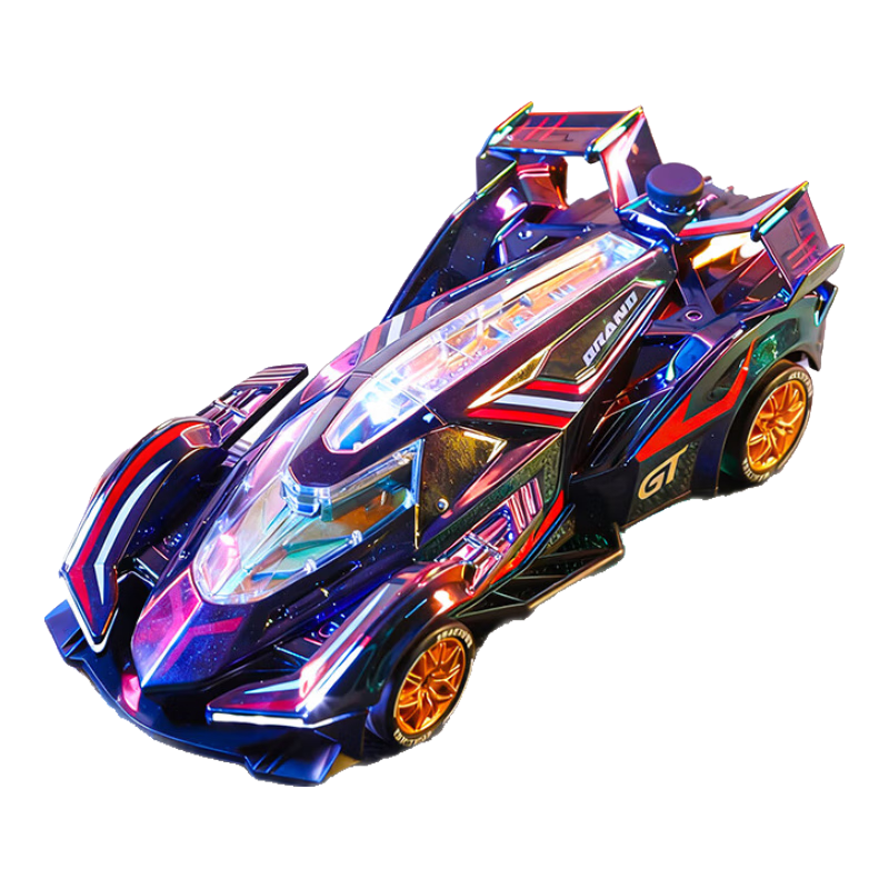 LIVING STONES RC Remote Control Car, Four-Wheel Drive Driftable Remote Control Vehicle, Spray Racing Car, Toy for Boys Aged 8-12, Birthday Gift