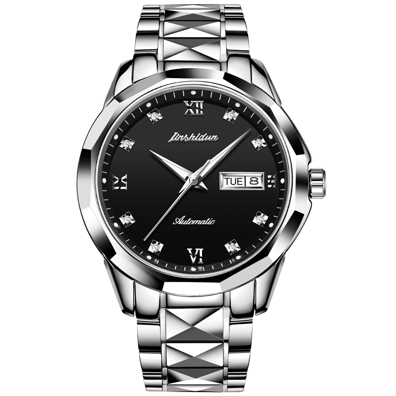 JIN SHI DUN Swiss Certified Authentic Men's Watch 26 New Automatic Mechanical Top Ten Famous Watches Birthday Gift for Husband
