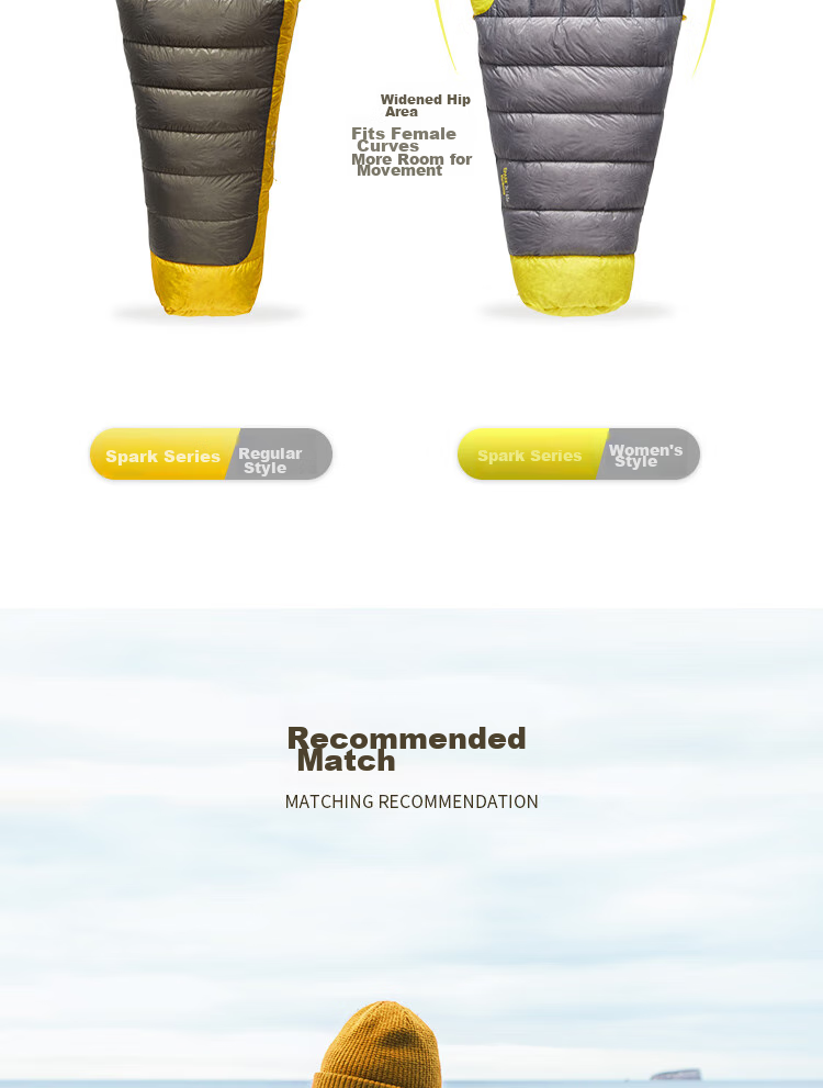 SEA TO SUMMIT Outdoor Camping Adult Down Sleeping Bag, Single-Person Mummy-Style Goose Down Waterproof Sleeping Bag 18