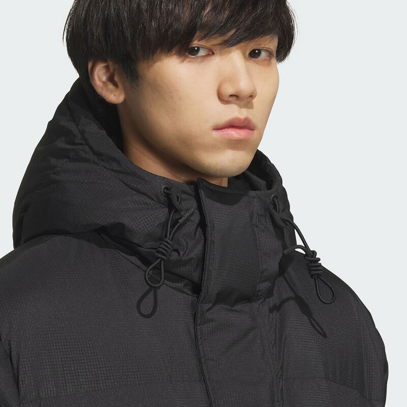 Adidas Originals Unisex 3S LONG DOWN U Long Down Jacket KC2564 Black S 7