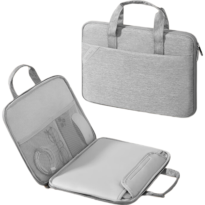 WOMT Laptop Sleeve, Handheld, for 15.6/16-Inch Apple, Huawei, Lenovo Laptops, Protective Case, Briefcase