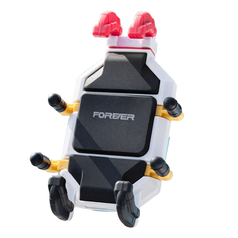 Forever Motorcycle Phone Holder Shockproof Anti-Shake Electric Vehicle Phone Mount Waterproof Compatible with Ninebot and Niu Electric Scooters