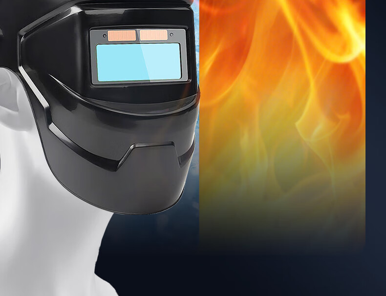 WOLSGIN Auto-Darkening Welding Helmet Welding Mask Protective Hood True Color Auto-Darkening Integrated Welding Helmet 8