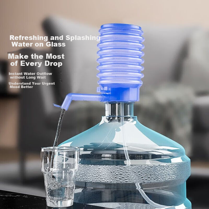Maomiyoupin Hand-Operated Water Pump, Bottled Water Pressure Pump, Water Dispenser Pump, Mineral Water Pump, Manual Water Lifting Device