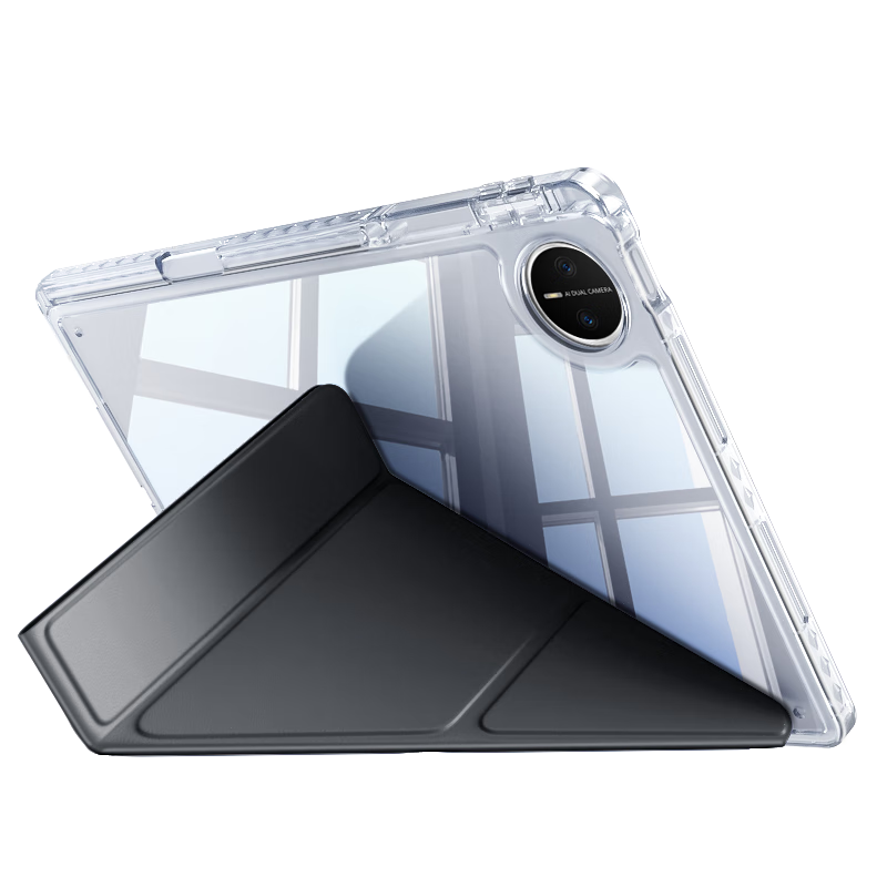 BIAZE Case for 2025 Huawei MatePad Mini 8.8-inch Tablet with Pen Slot Magnetic Protective Cover PB642 - Diamond Black