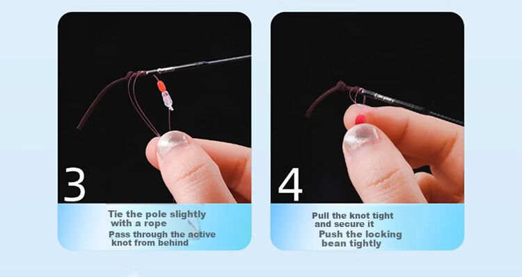 Handing Fishing Tackle Set with 22-Line Group, Hooks, Floats, Main Line, Leader Line, Double Hooks, Main Line, Subline, Hook Float, Beginner Kit, 5.4 Meters 14