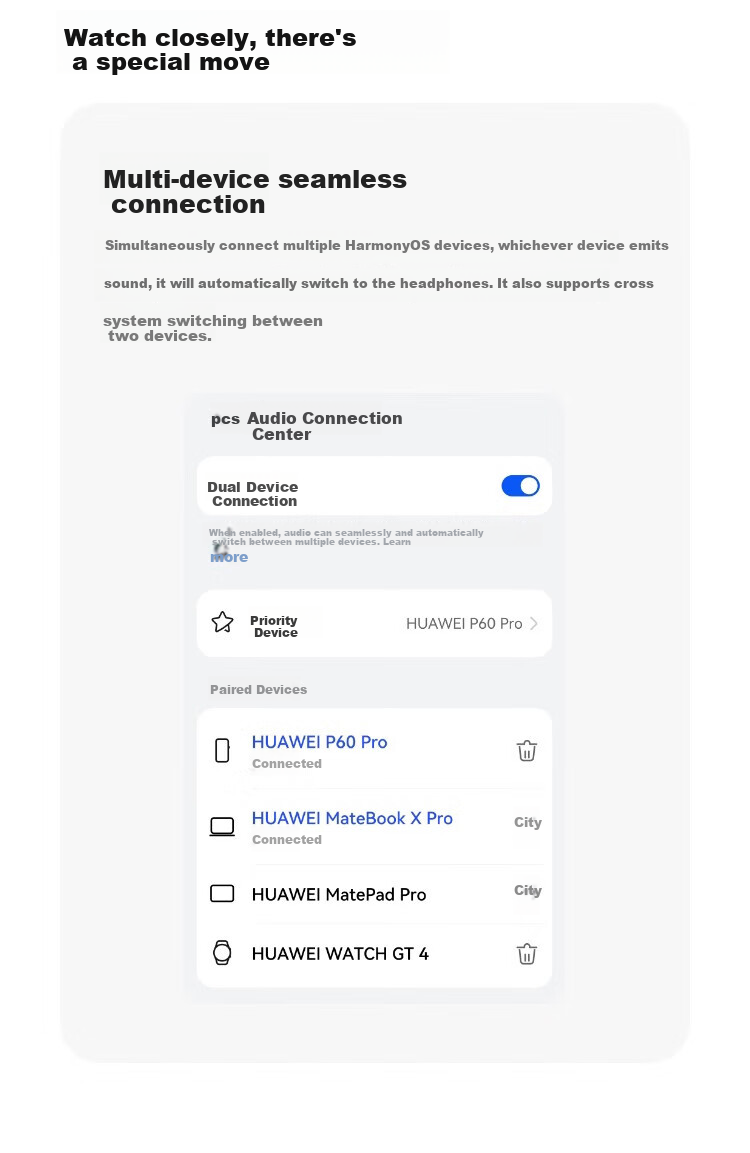 HUAWEI FreeBuds 6i True Wireless Noise-Cancelling Bluetooth Earphones, Flagship-Level Noise Reduction Music Gaming Entertainment Headphones, Compatible with Android/iOS Phones, Sky White 19
