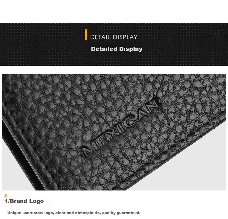 MEXICAN Genuine Top-Layer Leather Driver's License Holder for Men And Women, Multifunctional Vehicle Driving License Holder, Two-In Card Holder And ID Document Case 7