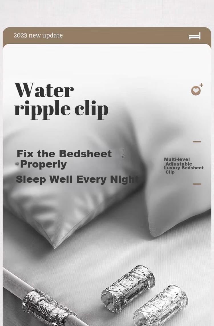 Jiashigao Bed Sheet Fixer, Anti-Slip And Non-Shift Device, Quilt Clip, Duvet Cover Preventer, Needleless Mattress Fastener 1