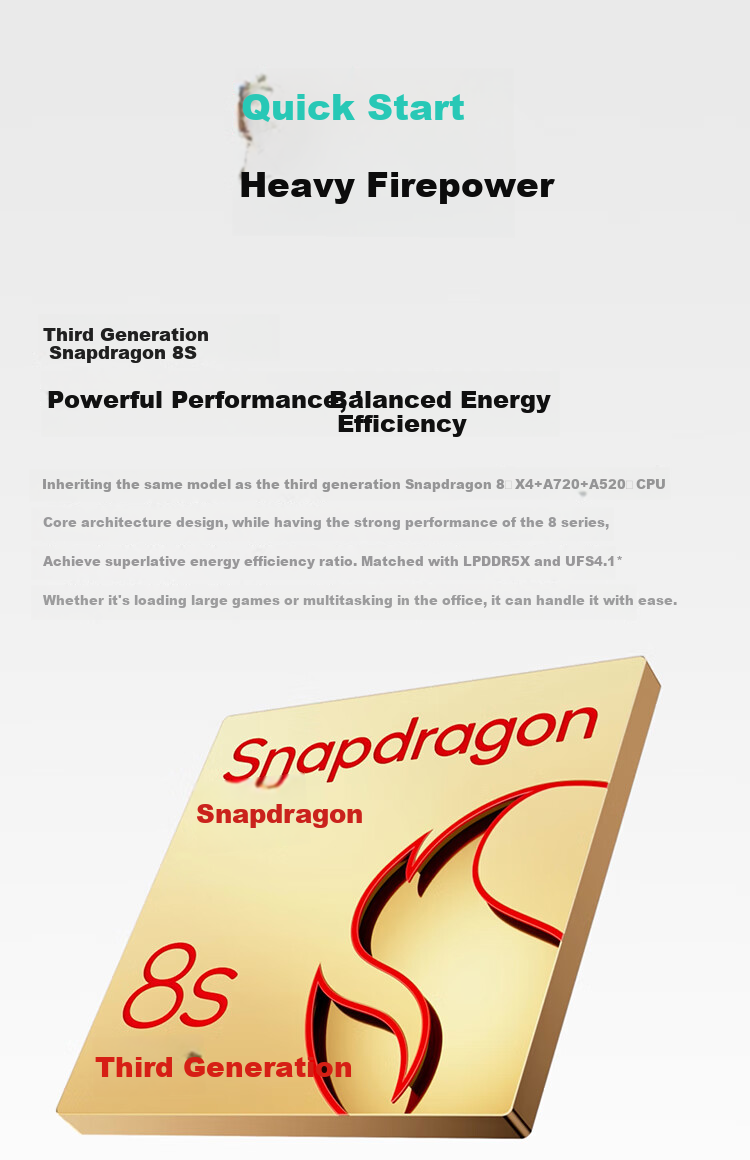 IQOO Pad5e, 8GB+256GB, Man Dao, Subsidy, Third-Generation Snapdragon 8s, 12.1-Inch 2.8K Gaming Screen, 10000mAh Long Battery Life, Tablet Computer 4