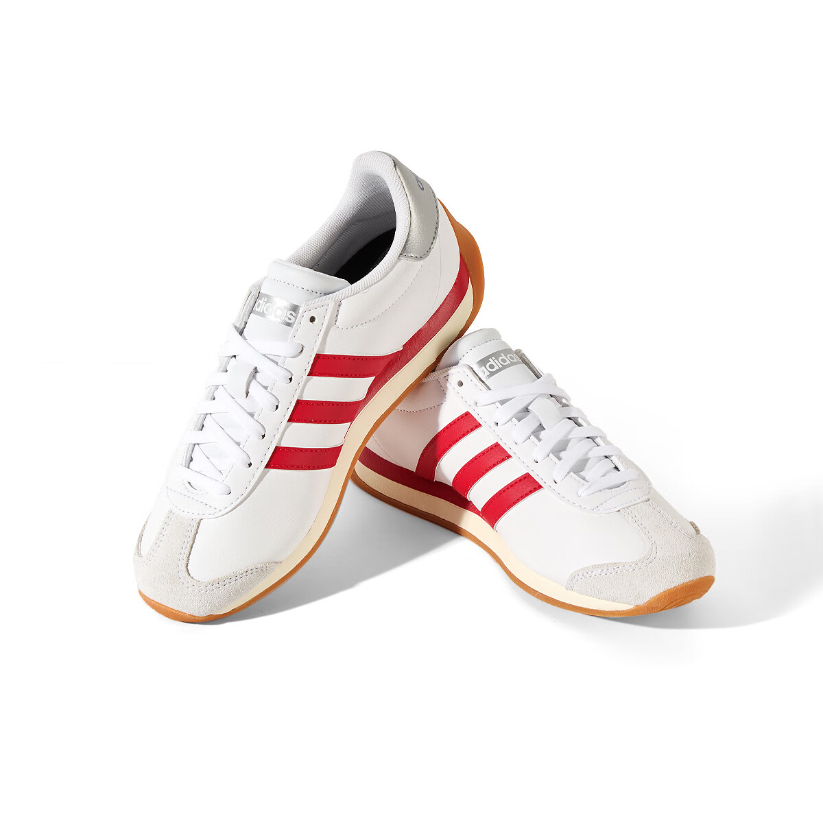 Adidas T-Head Men's Spring Retro Casual Shoes Fashion Lightweight Shock Absorption Sports Shoes Light Scarlet Size 42 14