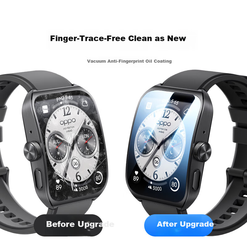 UGREEN [Instant Application Tempered Glass Screen Protector] for OPPO Watch X2, Full Coverage Anti-Scratch Wear-Resistant Shatterproof Instant Protective Film