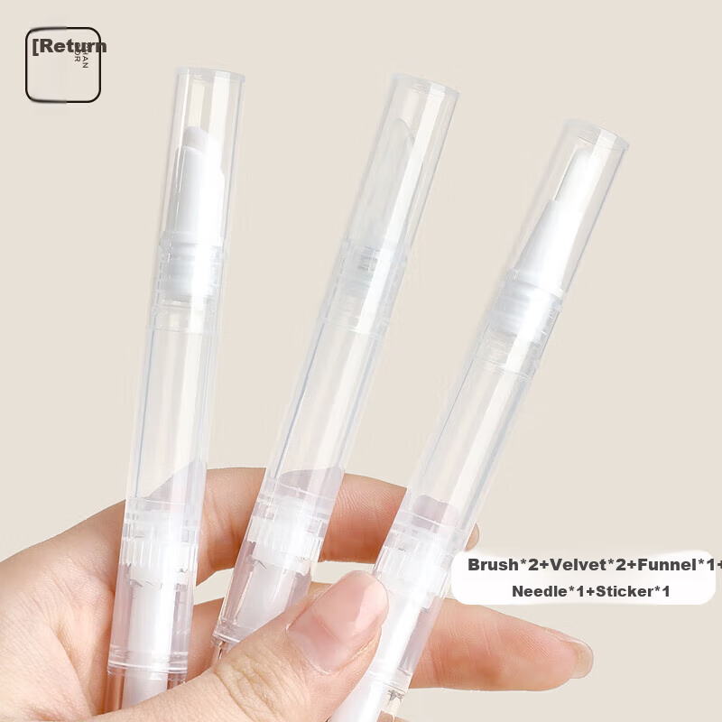 Chense Dispensing Pen, Push-Type Vacuum Travel Portable Sample Foundation, Cosmetics, Lotion, Eye Cream, Anti-Oxidatio