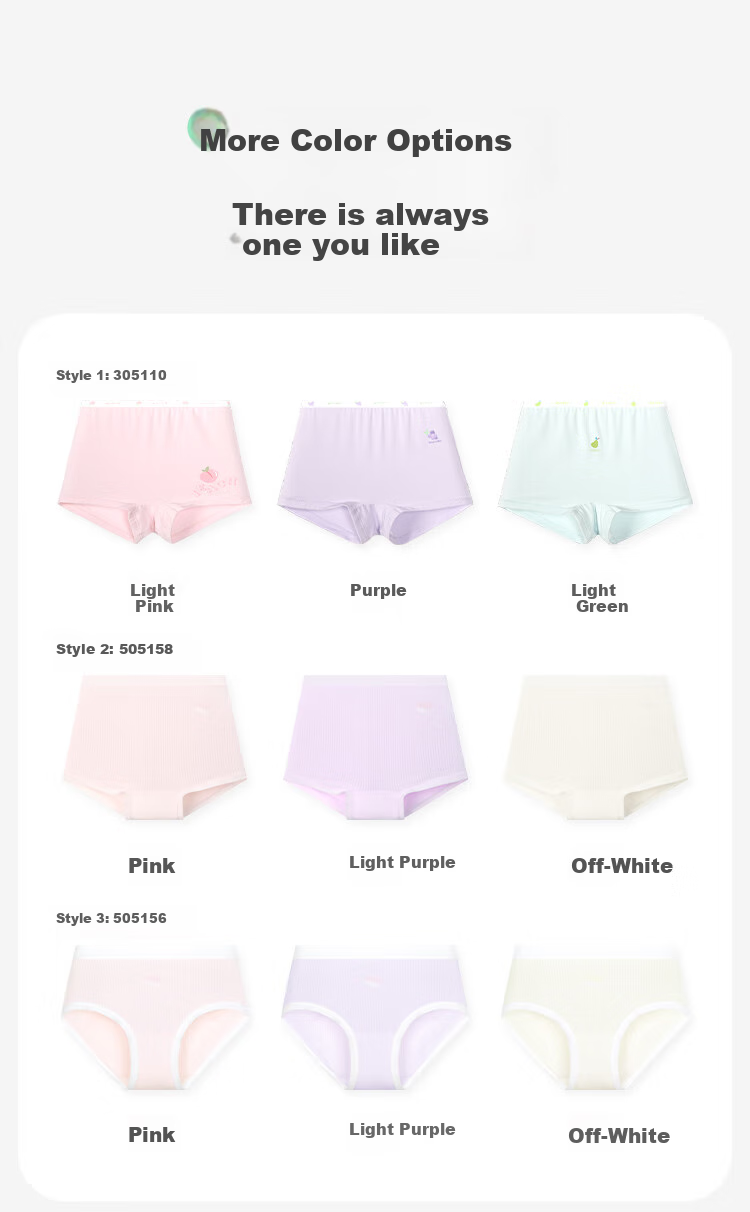 Jiusuiban Cool-Feeling Children's Underwear, Girls' 50s Modal Thin Boyshorts, Big Kids' And Teen Girls' 7A Antibacterial Sports Shorts 12