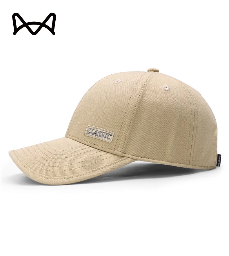 MiiOW Men's Hard Top Pure Cotton Casual Comfortable Baseball Cap Large Head Size Slimming Face Unisex Hat 7