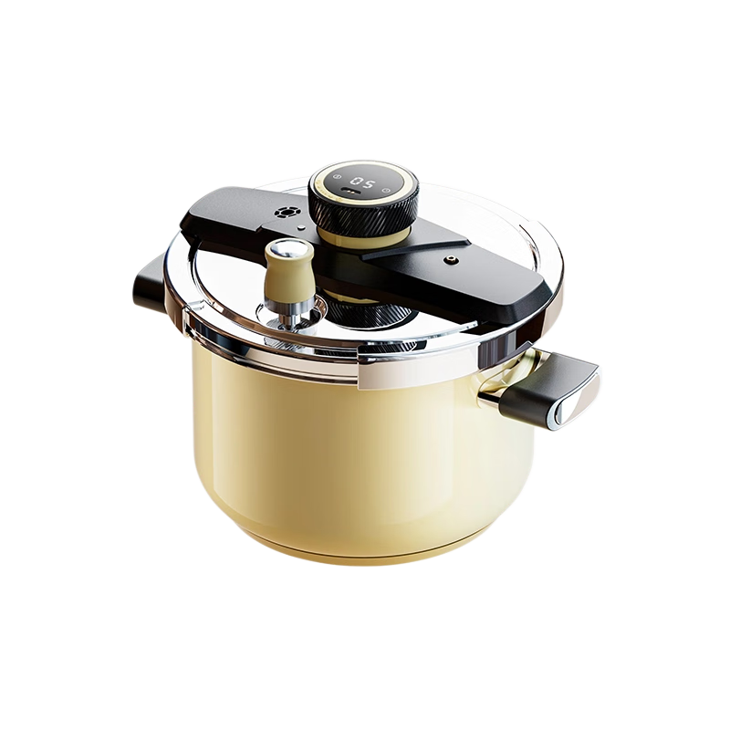 Royalstar High-Pressure Cooker 6L Household Small Capacity New Model Gas and Induction Cooker Compatible Explosion-Proof Timed Pressure Cooker
