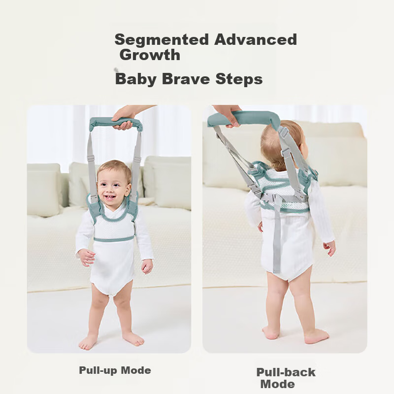 Aibaoshi Baby Walking Aid Anti-Lost Traction Rope, Safe Anti-Choke, All-Season Breathable Style, Fruit Green, S360