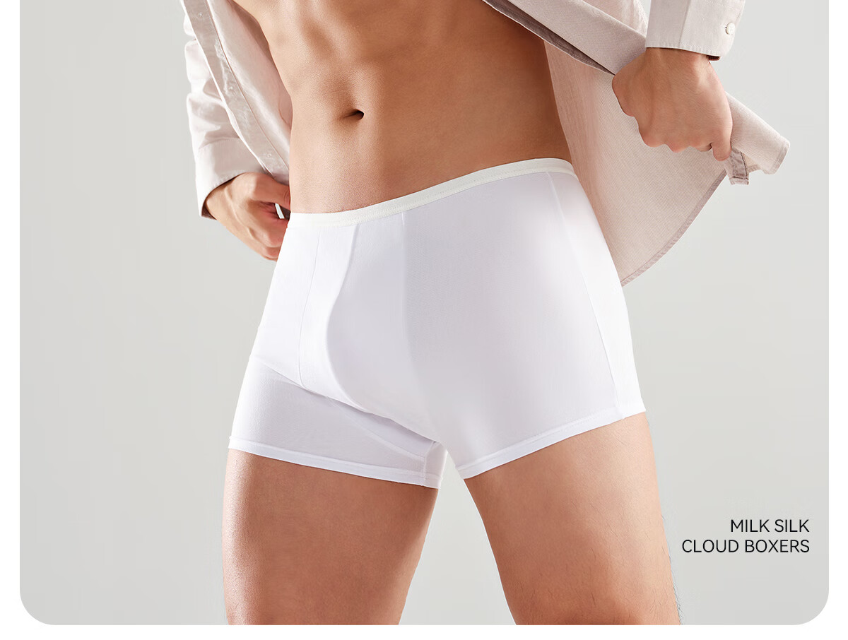 Freego Disposable Men's White Boxer Briefs XL Travel Portable Sterilized 3-Pack Individually Wrapped 5
