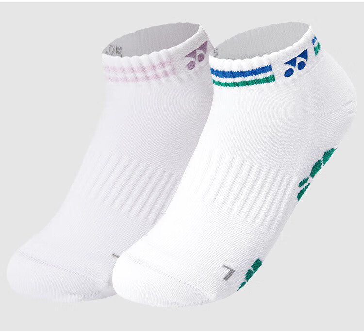 YONEX Badminton Socks Running Fitness Sweat-Absorbing Breathable Professional Sports Socks Men 145045BCR White Navy Blue 9