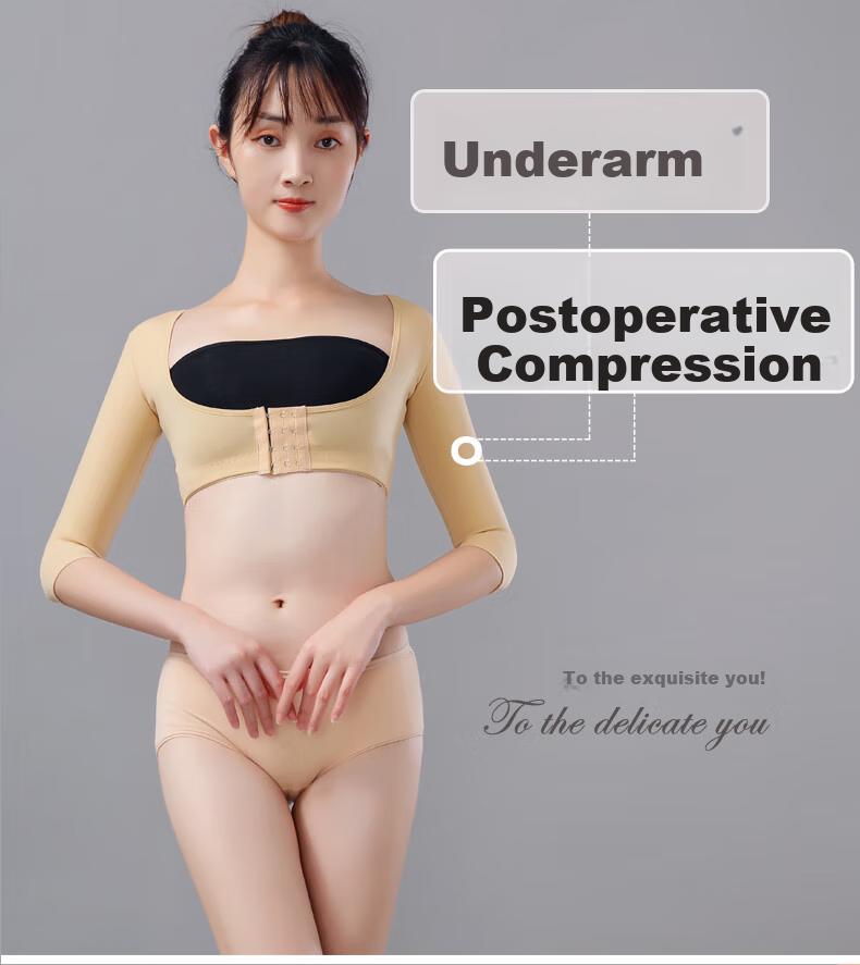 Darenyouxi Arm Liposuction Post-Operative Shaping Shirt, Side Breast Reduction Post-Operative Shaping Shirt, Fat Removal And Body Shaping Elastic Shirt, XS 1