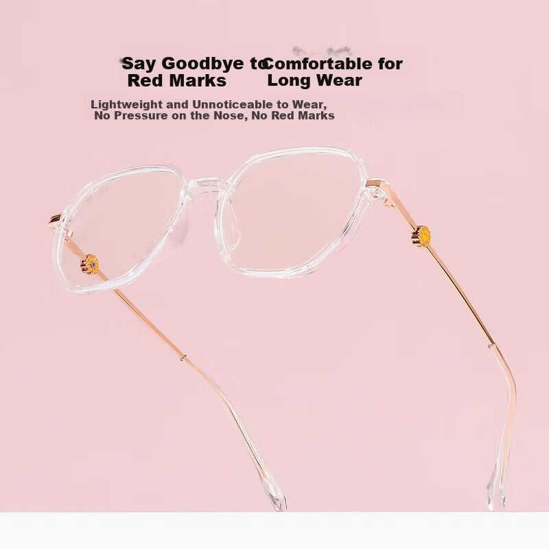 Mr. PuTian Anti-Blue Light Reading Glasses for Men And Women, Smart Multi-Focus Zoomable Bifocal Reading Glasses for Ages 55-59
