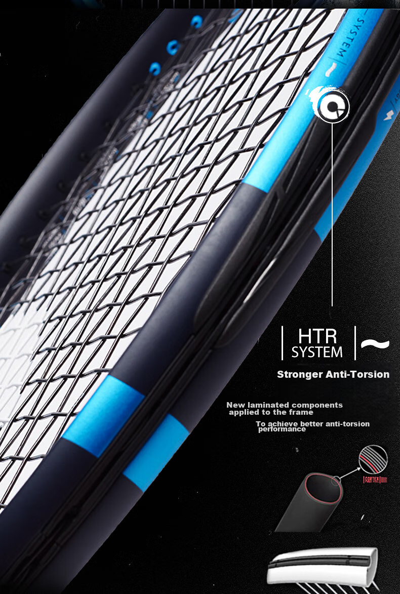 Babolat Full Carbon Tennis Racket, 2025 Model PD, for Li Na And Wang Xin Yu, Adult Professional Tennis Racket [Pre-Strung] 5