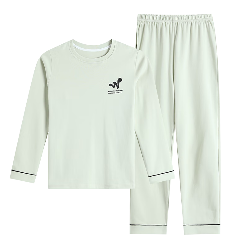 Hodo Children's Cotton Sleepwear Class A Homewear Set Boys Mid-Large Kids Spring Autumn Long Sleeve Long Pants Loose Comfortable Set