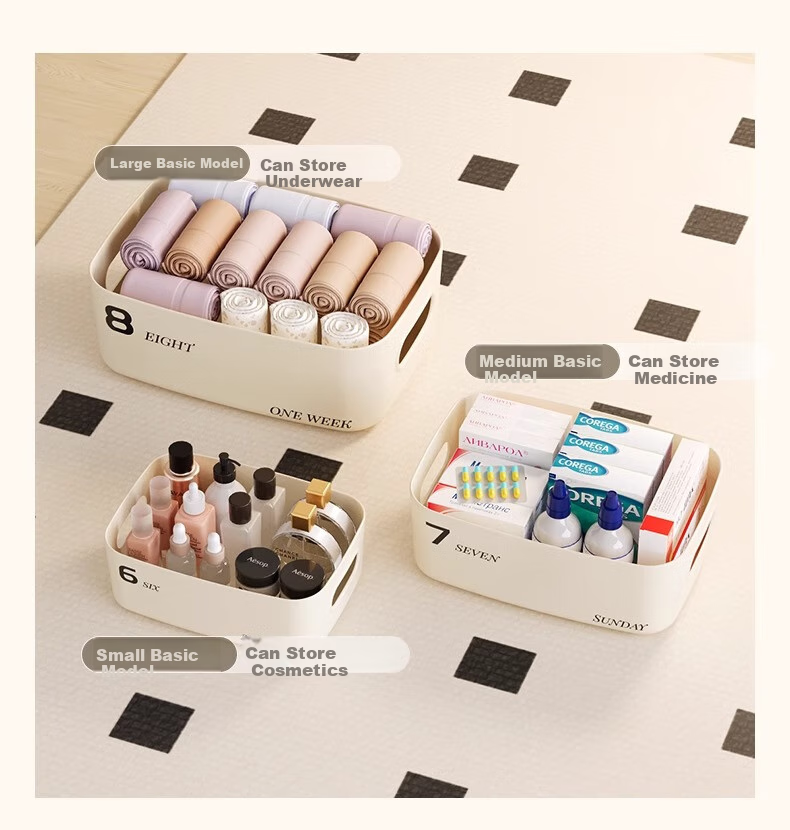 Jiadu Snack And Miscellaneous Storage Box, Desktop Organizer, Household Toy And Clothing Storage Basket, Cosmetic Container 5