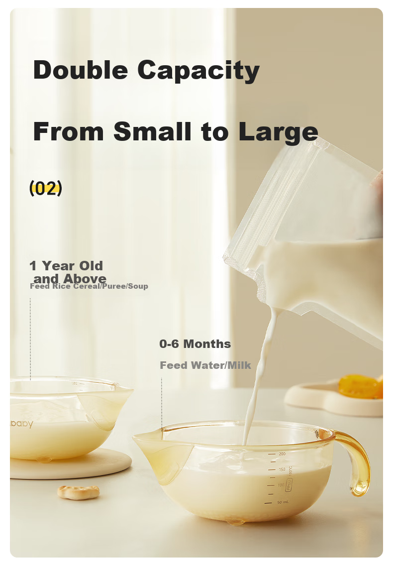 Huangchong Baby Food Bowl, Newborn Bowl, Specialized for Feeding Water And Milk to Infants, Silicone Soft Spout, for Eating Rice Porridge, PPSU Bowl 12