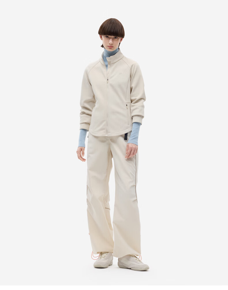 Bananain [Liu Haocun Same Style] Hot Skin 301+ Women's Stand Collar Slim Functional Outdoor Sports Jacket Autumn New 1