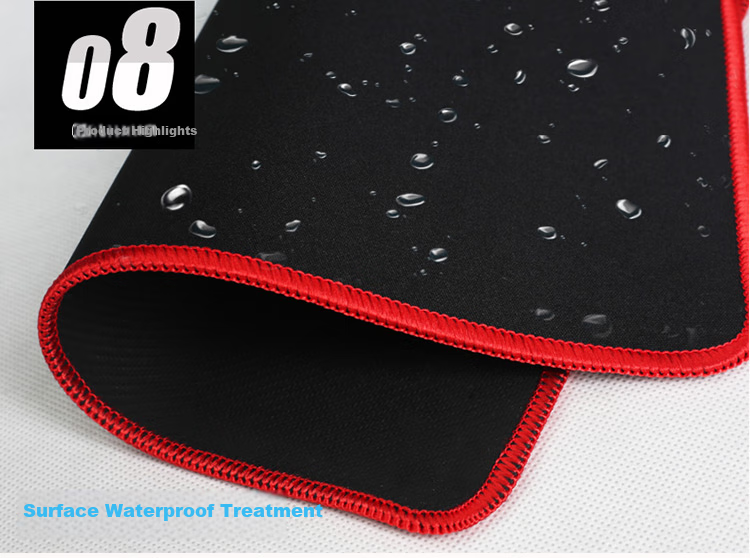 Lingshe Resin Mouse Pad, Hard Rubber Mat, 280*220*2, E-Sports Gaming Mouse Pad, Computer Office Mouse Pad, Starry Sky Black, Purple Edge, 02 6