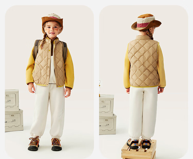 Minibala Magic Cotton Unisex Kids Children's Antibacterial Vest 2025 Winter 10