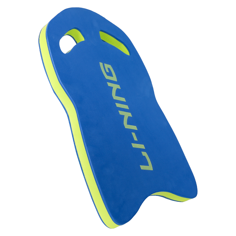 Li-Ning Floating Board Shield-Type Swimming Training Buoyancy Board, Beginner Swimming Equipment, Swimming Aid Board 0302 Blue