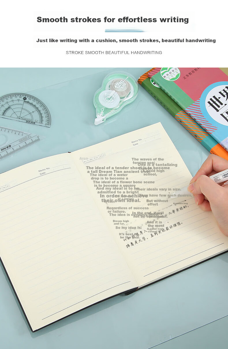 Licao A3 Frosted Transparent Exam Writing Pad, Soft Transparent Writing Board for School Exams, Transparent Pad for Essay Writing And Civil Service Exams, Soft Pad for Primary School Students' Calligraphy And Drawing 2