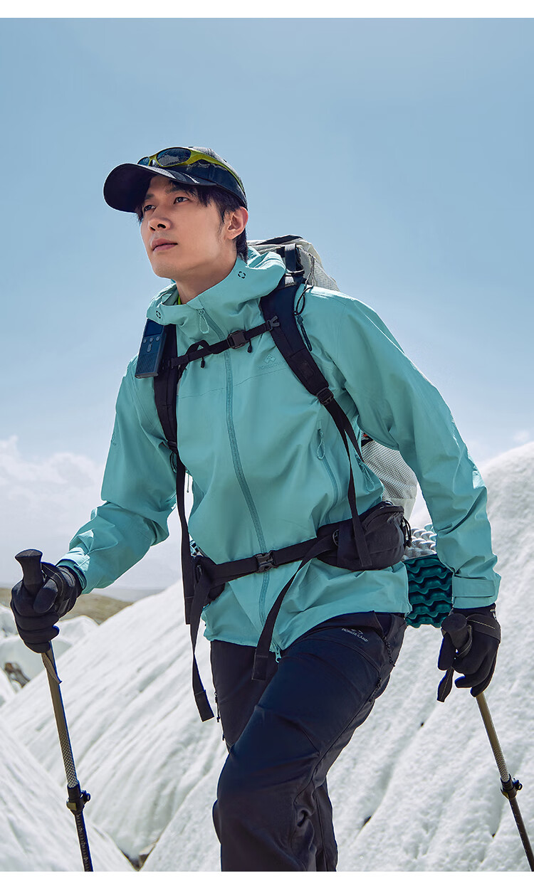 Toread Jin Yi Wei LT Men's Spring Autumn Jacket All-Weather Lightweight 3L Outdoor Waterproof Coat 7