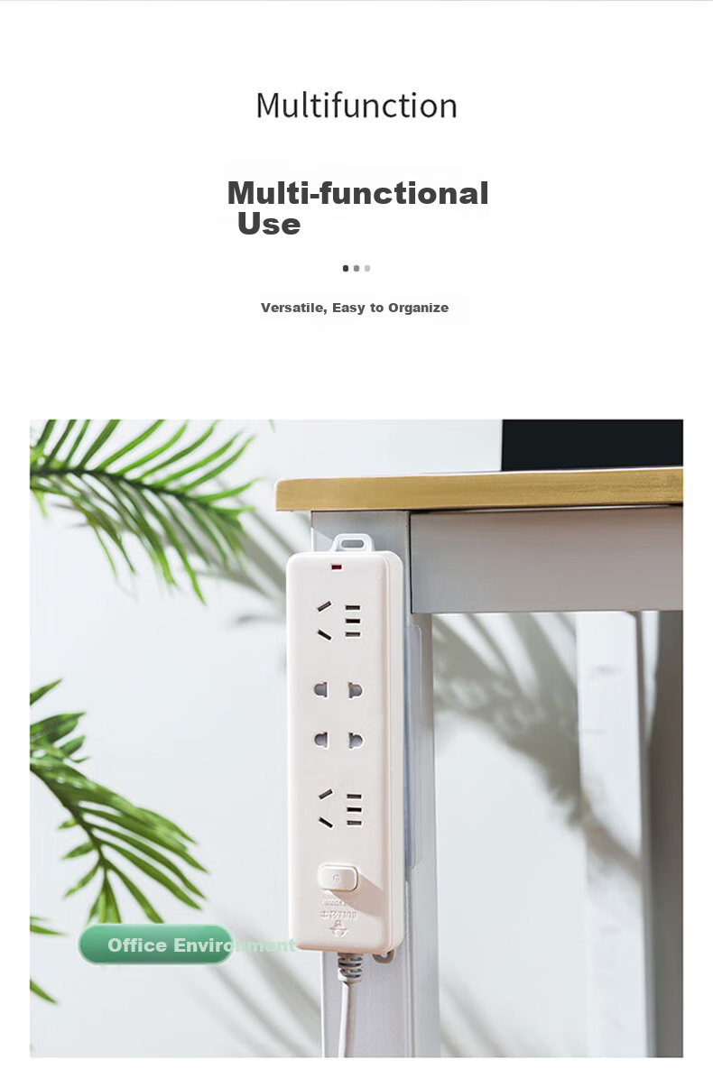 Miaoxinsi Invisible Hook And Loop Adhesive, No Drilling Power Strip Holder, Transparent Hook, Strong Adhesive Wall-Mounting Clip 6