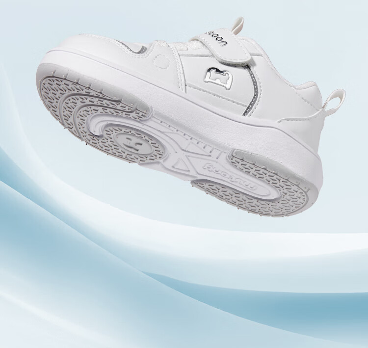 Mutong Kids Board Shoes 2026 Spring Boys Classic Campus White Soft Sole Lightweight Casual Shoes for Girls Size 27 2