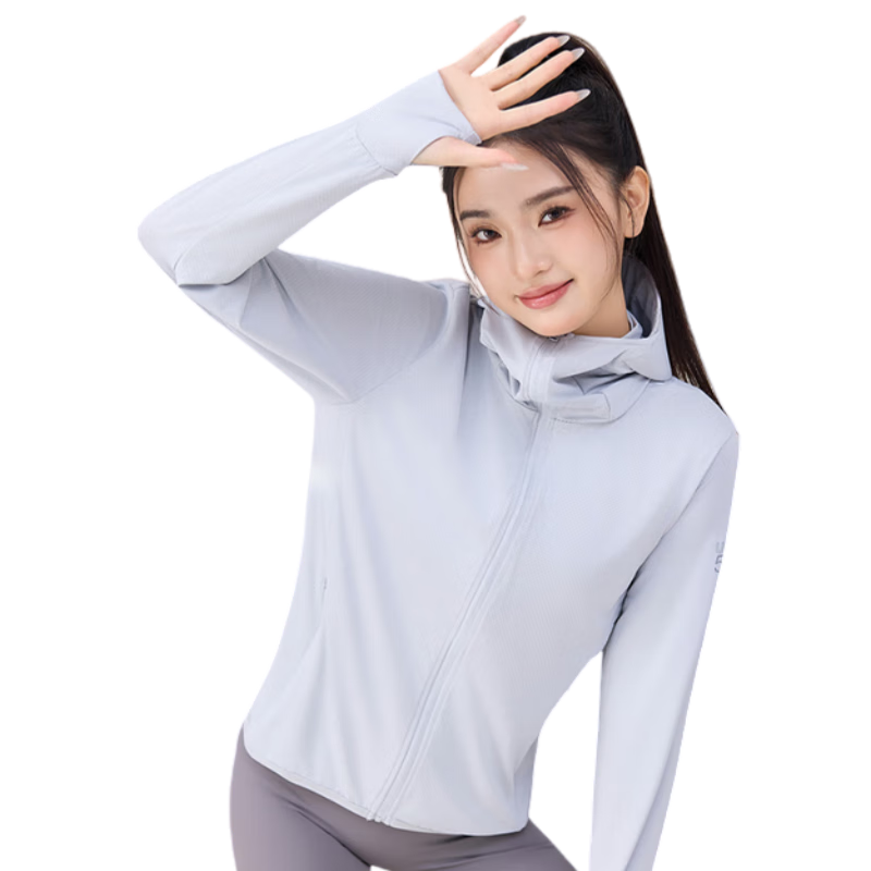 LangSha Ice Silk Cooling UV Protection Jacket for Men and Women Spring Summer Outdoor Fishing Sunscreen Coat