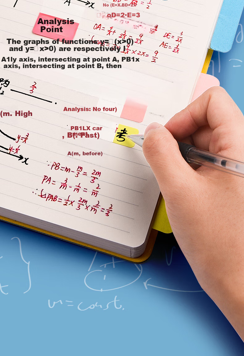 Shuxing Label Stickers, Index Tabs, Transparent Bookmarks, Sticky Notes, Strong Adhesive, Reusable Small Strips, Marking Paper, Classification Pages, Memo Pads, Student Markers, Small Stickers 8