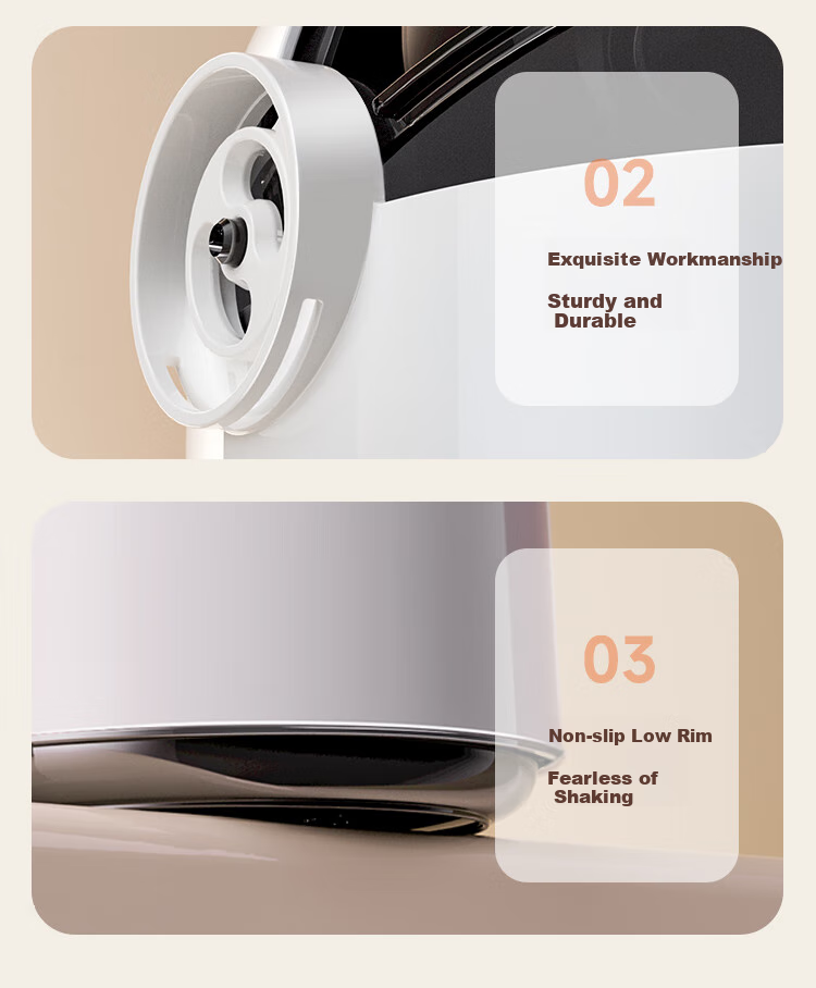 Jiabangshou Desktop Mini Trash Can 2L with Lid, Cute Car-Mounted Coffee Table, Dining Table Surface, Office Desk Bedside Cabinet Trash Bi 12