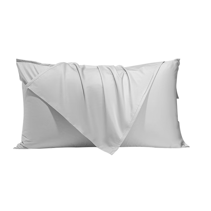 Anmino Children's Anti-Mite Pillowcase, 80-Count Pure Cotton, Baby Class A, Satin Pure Color, Washable