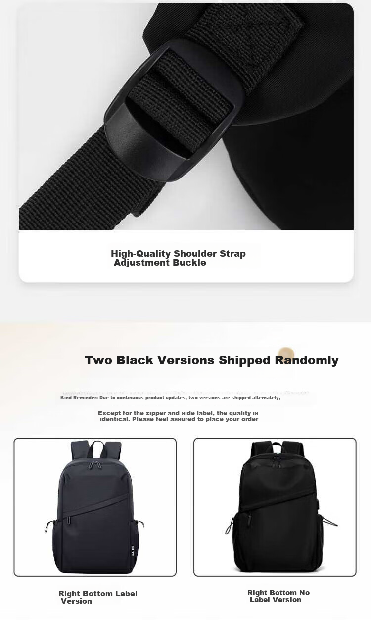Huili Backpack for Men, Large Capacity Business Travel Backpack, Lightweight Waterproof Laptop Bag, Schoolbag for Middle School, High School And College Students 10