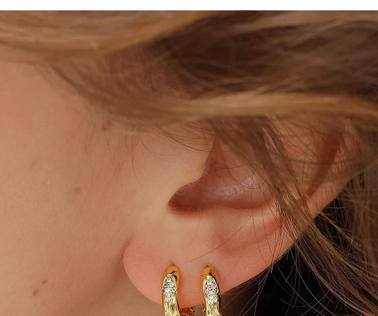 Arsis Snake Pattern Small Hoop Stud Earrings for Women Original Design Fashion Simple Versatile Earrings Birthday Gift for Girlfriend 7