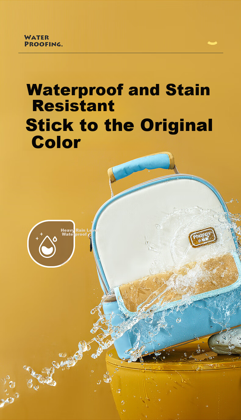 Xiaoyaxiang Breast Milk Storage Bag, Portable Insulated Cooler Bag for Working Mothers, Blue Ice Milk Preservation Bag, Mommy Bag (Yicai) 17
