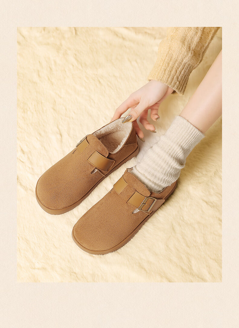ZHR Bokeng Women's Versatile Lightweight Slip-On Casual Shoes with Soft Soles, Comfortable Commuter Shoes for Women, AB167 Khaki Color, Size 38 23