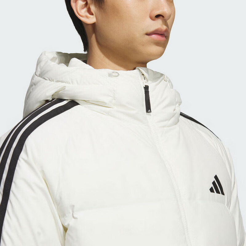 Adidas Men's Sports Style Series 3S L DOWN JKT Long Down Jacket KC2498 Black 2XL 10